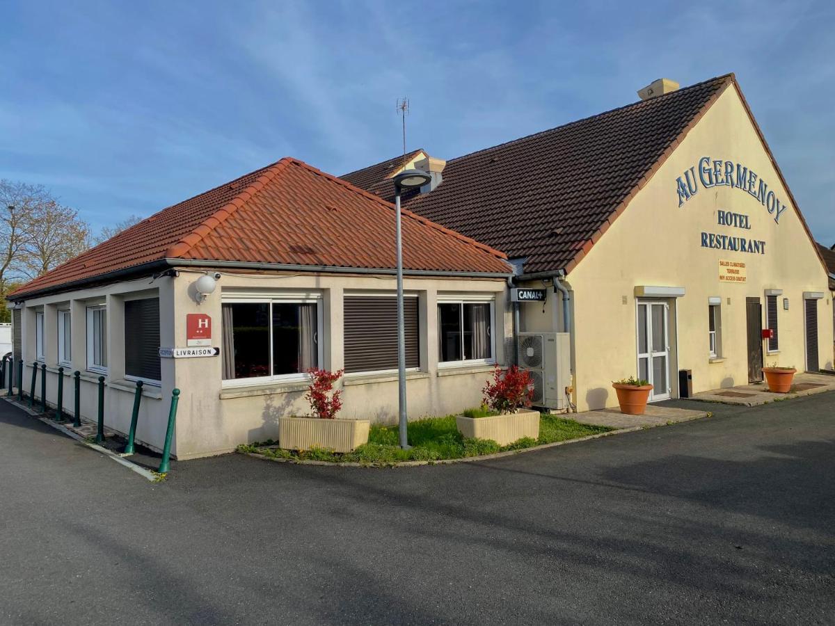 Au Germenoy Hotel Restaurant Vaux-le-Pénil Exteriér fotografie